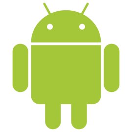 Android robot icon in flat vector style | Minimalist green Android mascot silhouette | Modern mobile operating system emblem | Friendly technology character logo