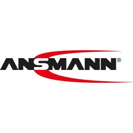 Ansmann Logo Vector PNG | Dynamic Ansmann Wordmark | Red Energy Arc Emblem | Modern Power Solutions Branding