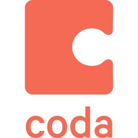Coda Io Logo Vector PNG | Modern modular productivity brand symbol | Minimalist coral C emblem | Unified docs and spreadsheets identity
