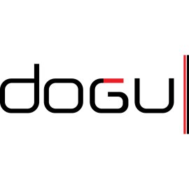 Dogu Elektrik logo vector png | Minimalist Dogu Elektrik wordmark | Modern black and red Dogu Elektrik branding | Contemporary Dogu Elektrik corporate identity