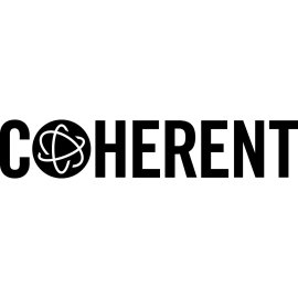 Coherent Inc Logo Vector PNG | Modern Laser Technology Emblem | High-Tech Photonics Brandmark | Minimal Monochrome Corporate Identity