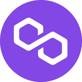 Polygon Matic Logo Vector PNG | Polygon blockchain brand symbol | Minimal infinity-linked hexagon mark | Modern crypto ecosystem icon