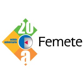 Femete 20th Anniversary Logo | Modern Corporate Emblem for Femete | Colorful Geometric Identity for Femete | Femete Veinte Aniversario Brand Mark