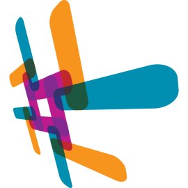 Slack Logo | Collaborative Hashtag Symbol | Colorful Communication Hub | Modern Team Messaging Identity