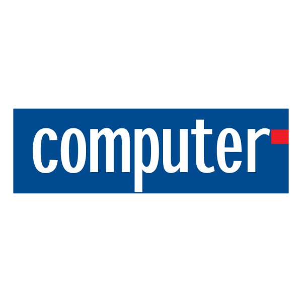 Computer logo vector PNG | Minimalist tech wordmark - freepng