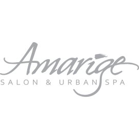 Amarige Salon & Urban Spa Logo Vector PNG | Elegant Script Beauty Branding | Modern Urban Spa Identity | Professional Hair and Wellness Logo
