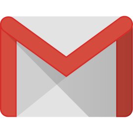 Google Gmail Logo Vector PNG | Classic Gmail Envelope Icon | Red “M” Mail Symbol | Google Email Service Emblem