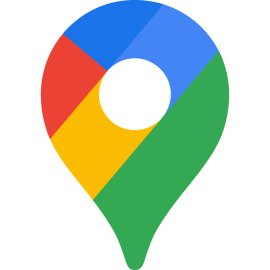 Google Maps location pin icon | Multicolor Google navigation marker | Modern Google map pointer symbol | Google Maps GPS and directions emblem