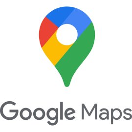Google Maps Logo Vector PNG | Multicolor Map Pin Emblem | Google Location Marker Icon | Modern Navigation Brand Symbol