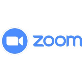 Zoom Logo Vector PNG | Modern video camera icon branding | Clean minimal wordmark for communication | Blue digital collaboration emblem