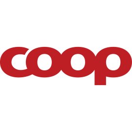 Coop Logo Vector PNG | Modern Cooperative Retail Emblem | Bold Red Coop Wordmark | Minimalist Consumer Brand Icon