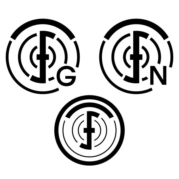 Coretech Logo Vector PNG | Coretech Circular Monogram Emblem - freepng