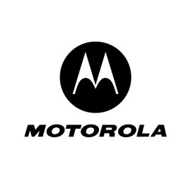 Motorola Logo Vector PNG | Iconic Stylized M Emblem | Classic Telecommunications Brand Mark | Minimal Monochrome Tech Identity
