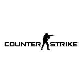 Counter Strike Logo Vector PNG | Tactical FPS Game Emblem | Esports Shooter Brand Mark | Iconic Counter-Terrorist Silhouette Logo