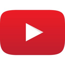 Youtube Icon Logo Vector PNG | YouTube Red Play Button Emblem | Minimalist Video Streaming Symbol | Modern Digital Media Brand Mark
