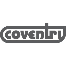 Coventry Logo Vector PNG | Coventry Wordmark Emblem | Coventry Rounded Frame Logo | Coventry Monochrome Brand Icon