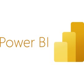 Power BI Microsoft Logo Vector Png | Microsoft Power BI Official Logo | Power BI Data Analytics Emblem | Business Intelligence Icon by Microsoft
