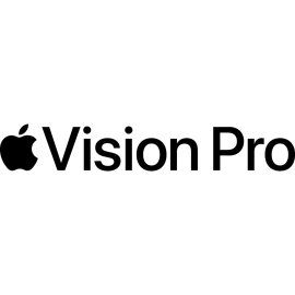 Apple Vision Pro Logo Vector Png | Spatial computing headset identity | Minimalist wordmark with Apple icon | Premium mixed‑reality product branding