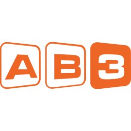 Aragon Ant Logo Vector Png modern brandmark|Bold geometric monogram in orange blocks|Playful tech-inspired identity design|Contemporary modular logo system