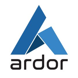 Ardor ARDR Logo Vector PNG | Minimalist Blockchain Symbol | Geometric Letter A Icon | Blue Fintech Brand Emblem