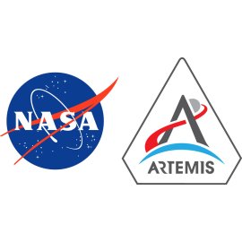 Artemis Logo Vector Png | NASA Artemis Program Emblem | Modern Lunar Exploration Badge | Human Return to the Moon Symbol