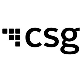 CSG International logo vector PNG | Modern CSG brand emblem | CSG minimalist wordmark and icon | CSG technology and communications identity