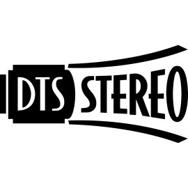 DTS Stereo logo vector|Classic DTS Stereo wordmark|Retro cinematic sound branding|High-fidelity DTS Stereo emblem