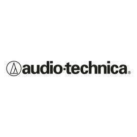 Audio Technica Logo Vector PNG | Audio-Technica Wordmark and Symbol | Professional Audio Brand Emblem | Minimalist Black and White Audio Logo