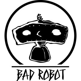 Bad Robot Logo Vector PNG | Hand‑drawn Robot Emblem | Sketchy Cinematic Mascot | Iconic Production Company Mark