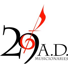 Built4you Logo Vector Png | Bold contemporary music ministry emblem | Stylized numeric identity with musical symbolism | Dynamic red and black performance brand mark