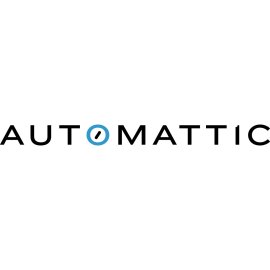 Automattic logo vector PNG|Automattic wordmark with blue circular icon|Modern minimalist Automattic branding symbol|Automattic typographic logo for open web platforms