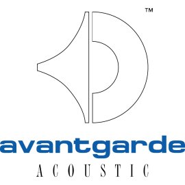 Avantgarde Acoustic Logo Vector PNG | High-End Horn Speaker Brand Emblem | Minimalist Audiophile Identity | Modern German Audio Engineering Mark