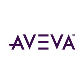 Aveva Logo Vector PNG | AVEVA wordmark in modern geometric typography | Purple technology brand logotype | Minimalist industrial software logo design