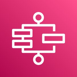 AWS Step Functions Logo Vector PNG | Cloud workflow orchestration icon | Serverless workflow service symbol | Visual state machine representation