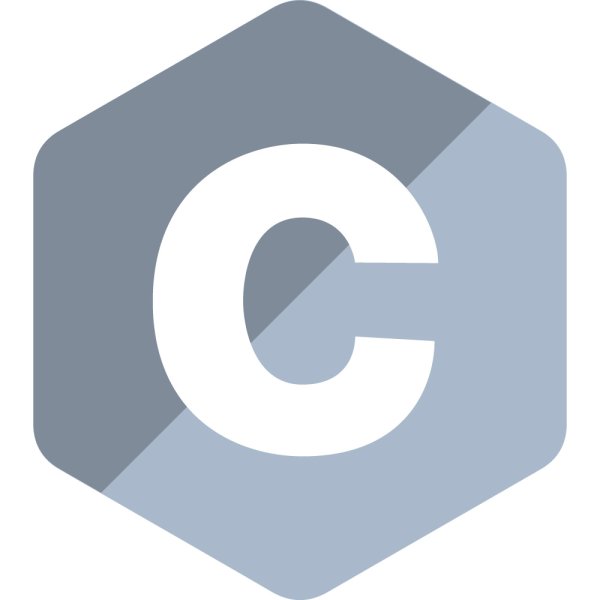 C Programming Language Logo Vector PNG | Modern Hexagonal C Language ...
