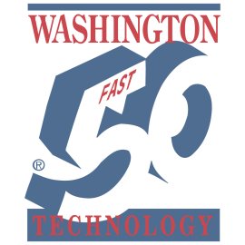 Washington Fast 50 Technology Logo Vector PNG | Dynamic Washington Fast 50 Tech Emblem | Bold Washington Fast Technology Mark | Washington Fast 50 Innovation Branding