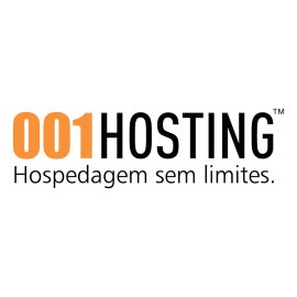 001 Hosting Logo Vector Png | 001HOSTING brandmark | Web hosting wordmark logo | Hospedagem sem limites signature