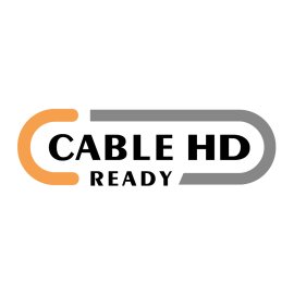 Cable Ready HD Logo Vector PNG | Cable HD Ready Official Branding | Modern Cable HD Certification Mark | High-Definition Cable Compatibility Badge
