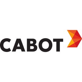 Cabot Corporation Logo Vector PNG | Modern industrial brand mark | Geometric arrow emblem | Bold wordmark with dynamic symbol