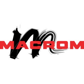 Macrom Logo Png | Macrom Logo Vector | Modern Architecture of Molecules | The Building Blocks of Progress | Precision in Every Pixel | A Symbol of Structural Integrity