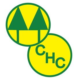 Bahrain Helpdesk Logo Vector PNG | Modern circular support emblem | Green and yellow customer care symbol | CHC helpline brand mark