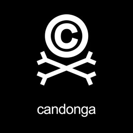Candonga Logo Vector PNG | Bold contemporary Candonga brand emblem | Minimalist skull-inspired Candonga icon | Candonga creative copyright symbol mark