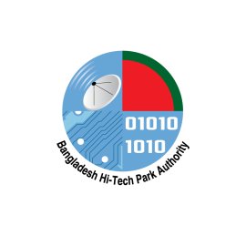 Bangladesh Hi-Tech Park Authority Logo Vector PNG | Bangladesh Hi-Tech Park Authority Emblem | BHTPA Official Technology Seal | Digital Innovation Park Brand Mark