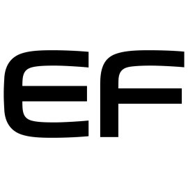 Canon EF Logo Vector PNG | Canon EF Lens Mount Symbol | Canon EF Branding Mark | Canon EF Optical System Emblem