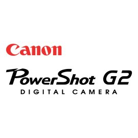Canon PowerShot G2 Official Logo Vector | Canon PowerShot G2 Digital Camera Branding | Classic Canon PowerShot G-Series Emblem | Canon PowerShot G2 Product Identity Mark