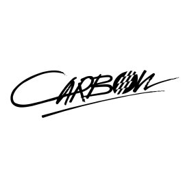 Carbon Logo Vector PNG | Dynamic Handwritten Carbon Wordmark | Urban Brush Script Carbon Branding | Sleek Monochrome Carbon Signature