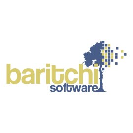 Baritchi Software Logo Vector PNG | Modern digital tree emblem for Baritchi Software | Innovative technology identity for Baritchi Software brand | Clean corporate logotype with pixel tree graphic