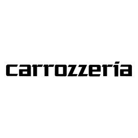 Carrozzeria Logo Vector PNG | Bold automotive wordmark design | Modern typographic branding for in-car technology | Sleek monochrome emblem emphasizing precision engineering