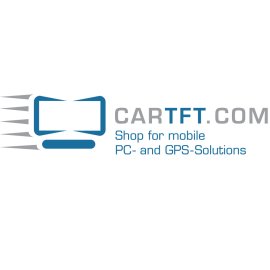 CarTFT.com Logo Vector PNG | CarTFT Technology Branding | CarTFT Automotive Computing Identity | CarTFT Mobile PC & GPS Solutions Emblem