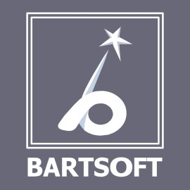 Bartsoft Logo Vector PNG | Bartsoft Software Brand Emblem | Modern Bartsoft Corporate Mark | Bartsoft Technology Company Logo